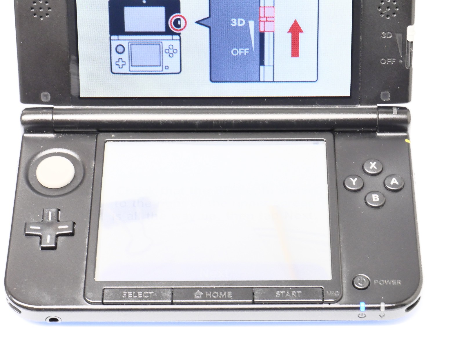 Nintendo 3DS XL Handheld Console Only Blue