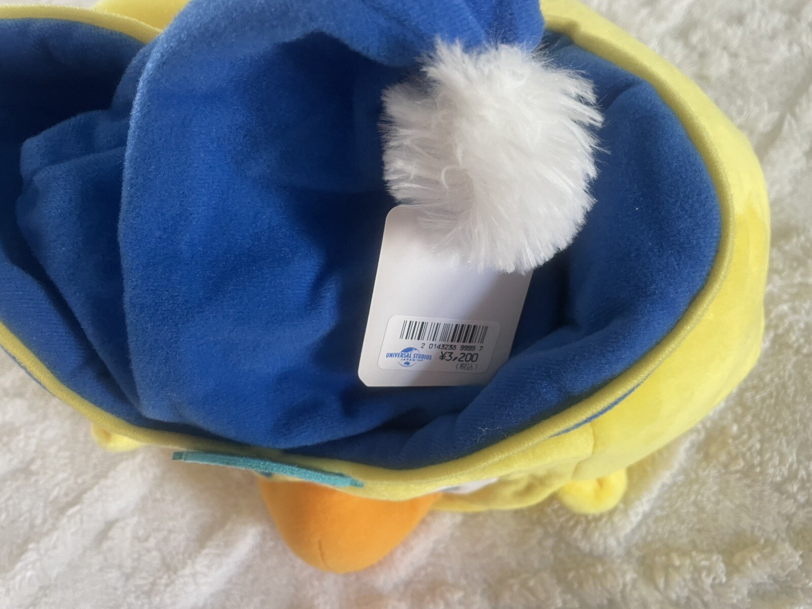 New Universal Theme Park Final Fantasy Plush Chocobo Hat Adult Size Halloween