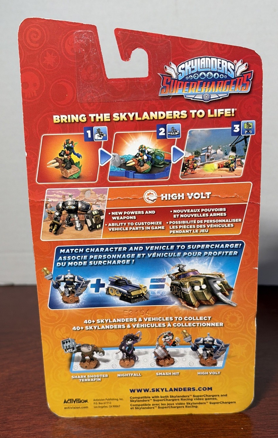 Skylanders SuperChargers High Volt Character Pack Brand New