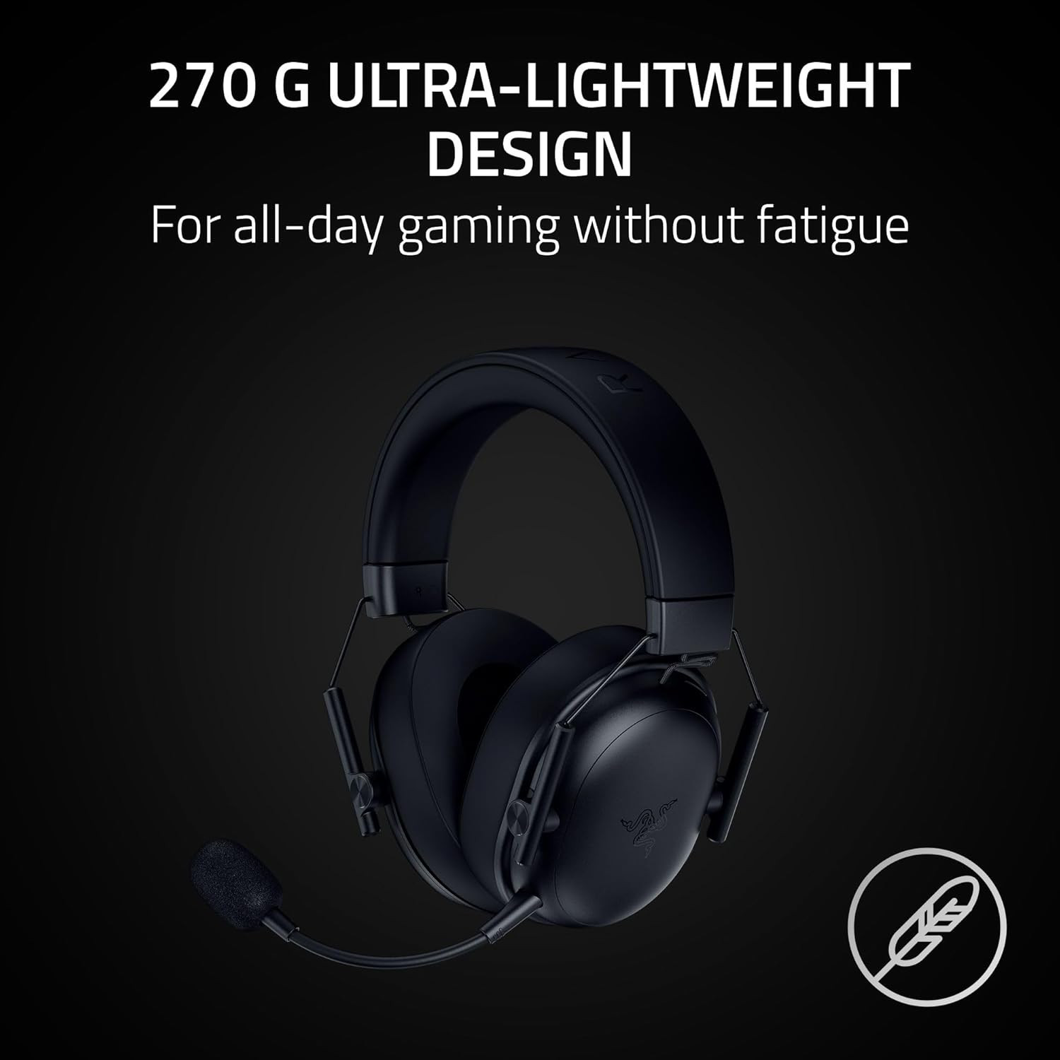 Razer Blackshark V3 X Hyperspeed Wireless Gaming Headset for PC: 50Mm Drivers