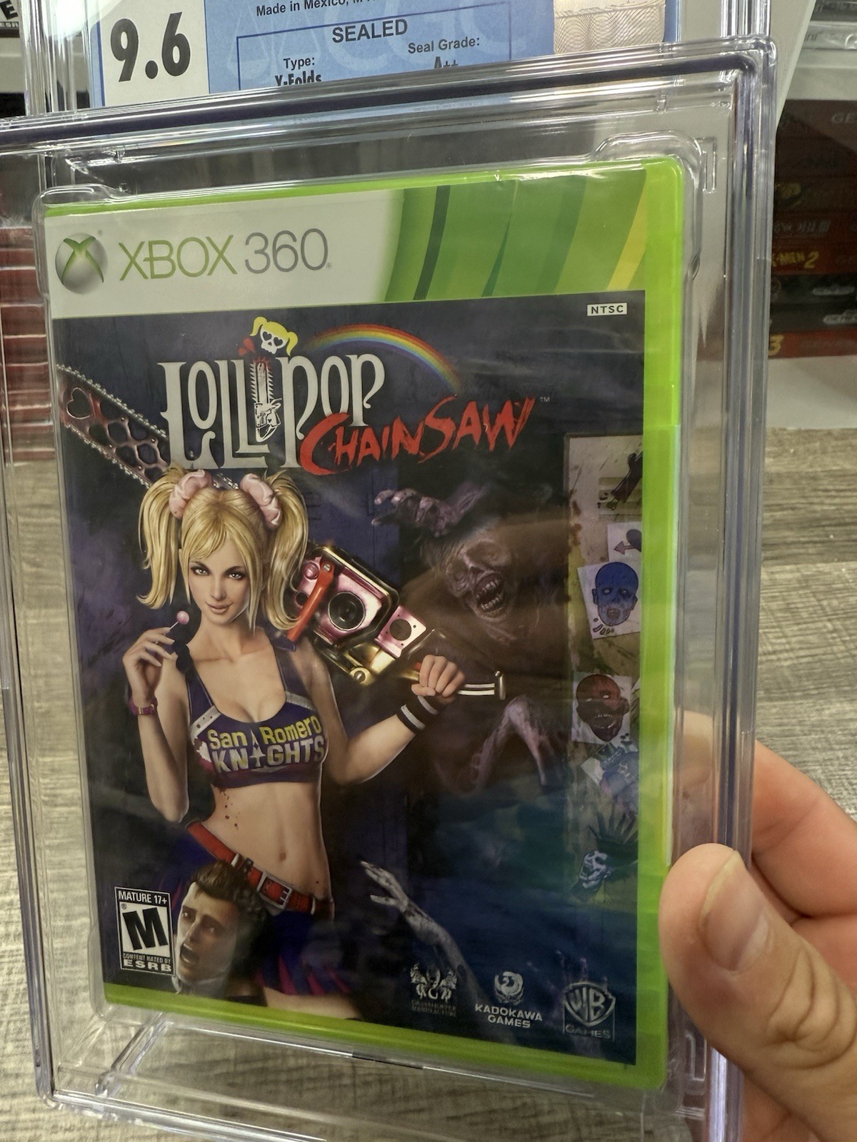Lollipop Chainsaw Mircosoft Xbox 360 Brand New Graded CGC 9.6 Sealed A++