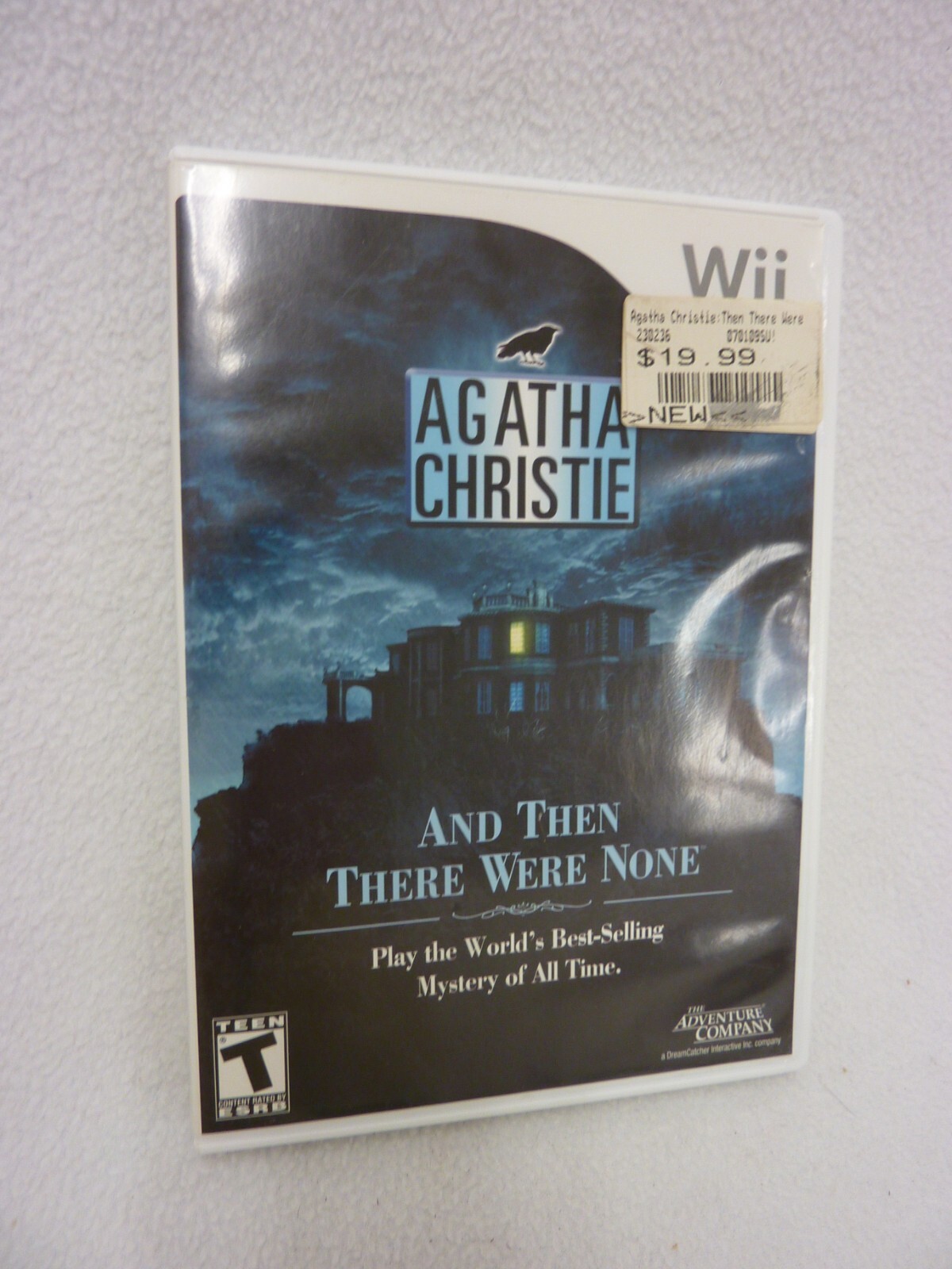 NINTENDO Wii AGATHA CHRISTIE : AND THEN THERE WERE NONE 2007 TESTED BOOKLET