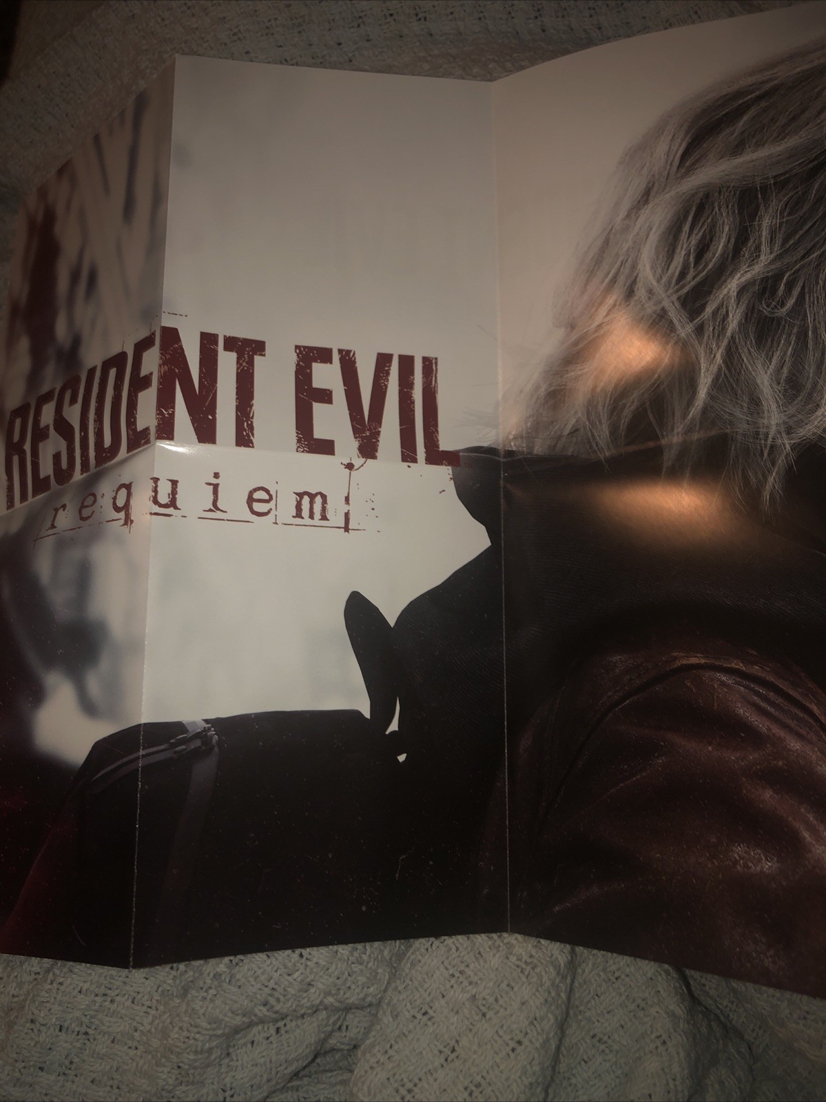 Capcom Resident Evil Requiem Promo Poster Limited Edition Exclusive Ps5 Pin Up