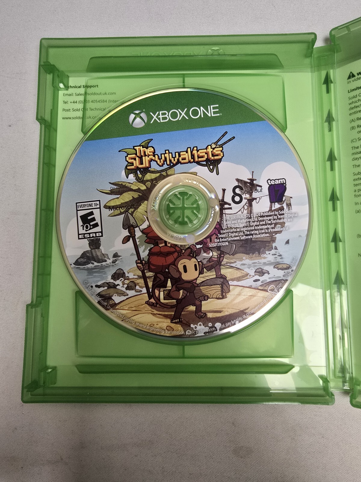 The Survivalists (CIB, Complete, Microsoft Xbox One, Clean, Family)