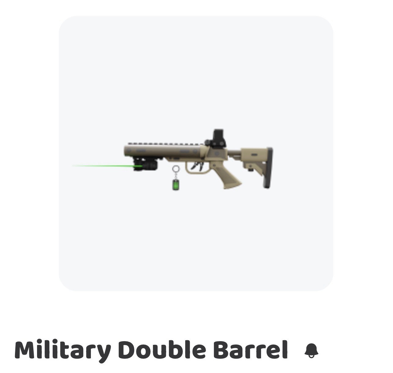 Military Double Barrel Skin