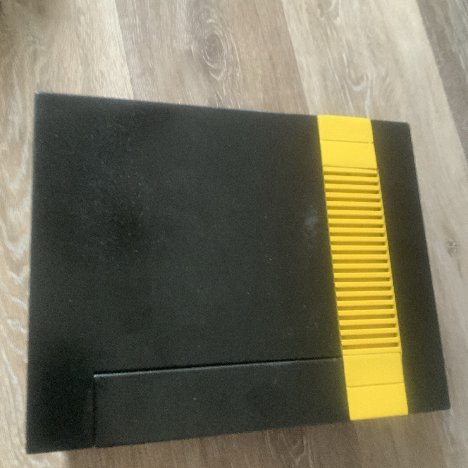 NES Console Only Untested NFL Custom Pittsburgh Steelers Design Black Yellow