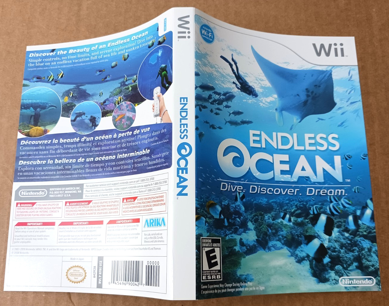 Additional Authentic Nintendo Wii COVER ART- ARTWORK INSERTS ONLY (no game)
