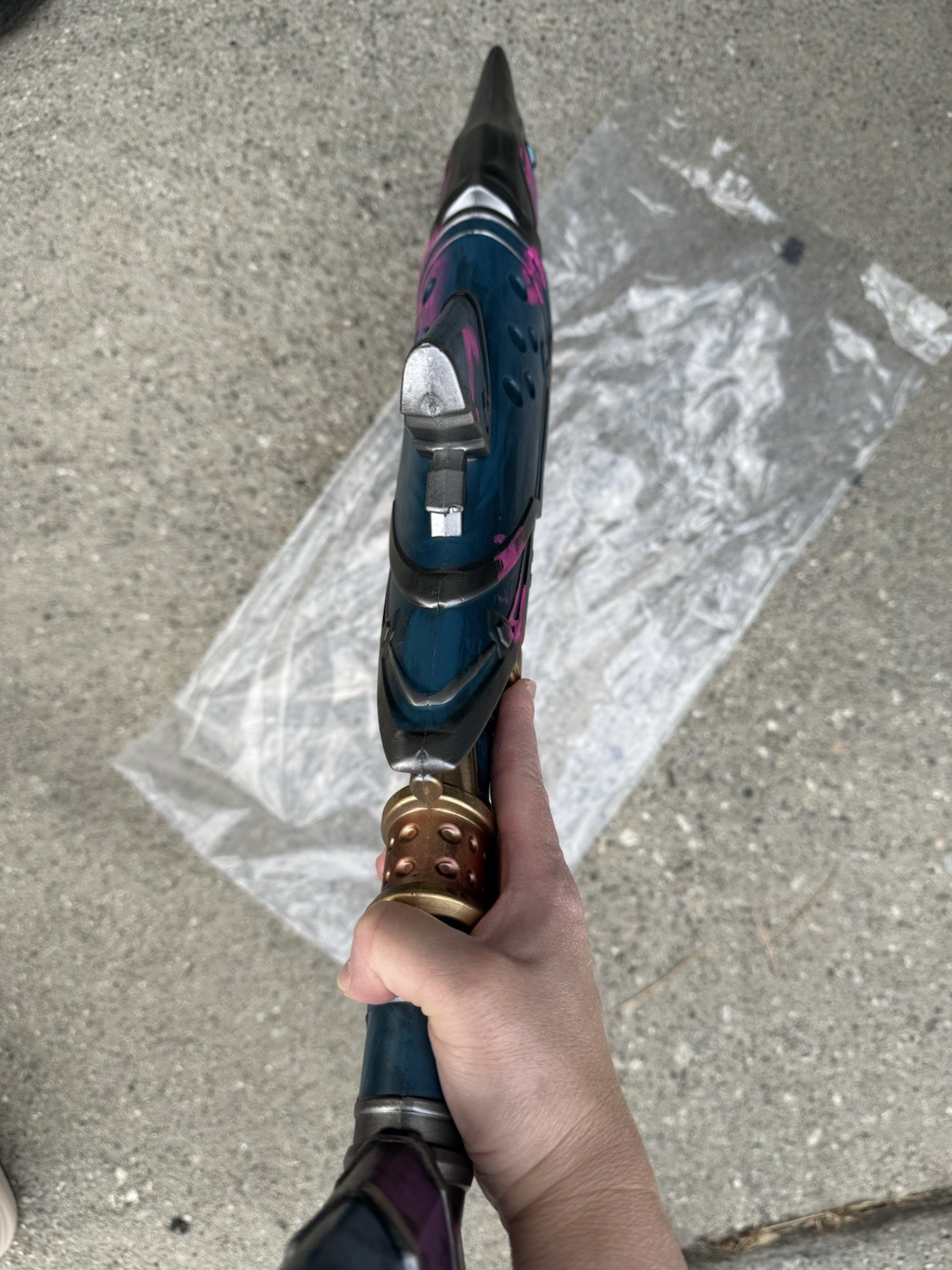 Fishbones Jinx Pistols Foam Gun league Of Legends Game Anime Cartoon 25.5”
