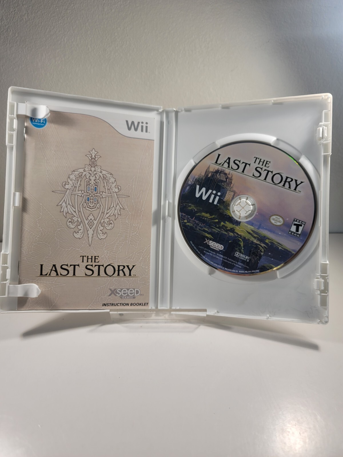 The Last Story (Nintendo Wii, 2012) Complete With Manual And Case