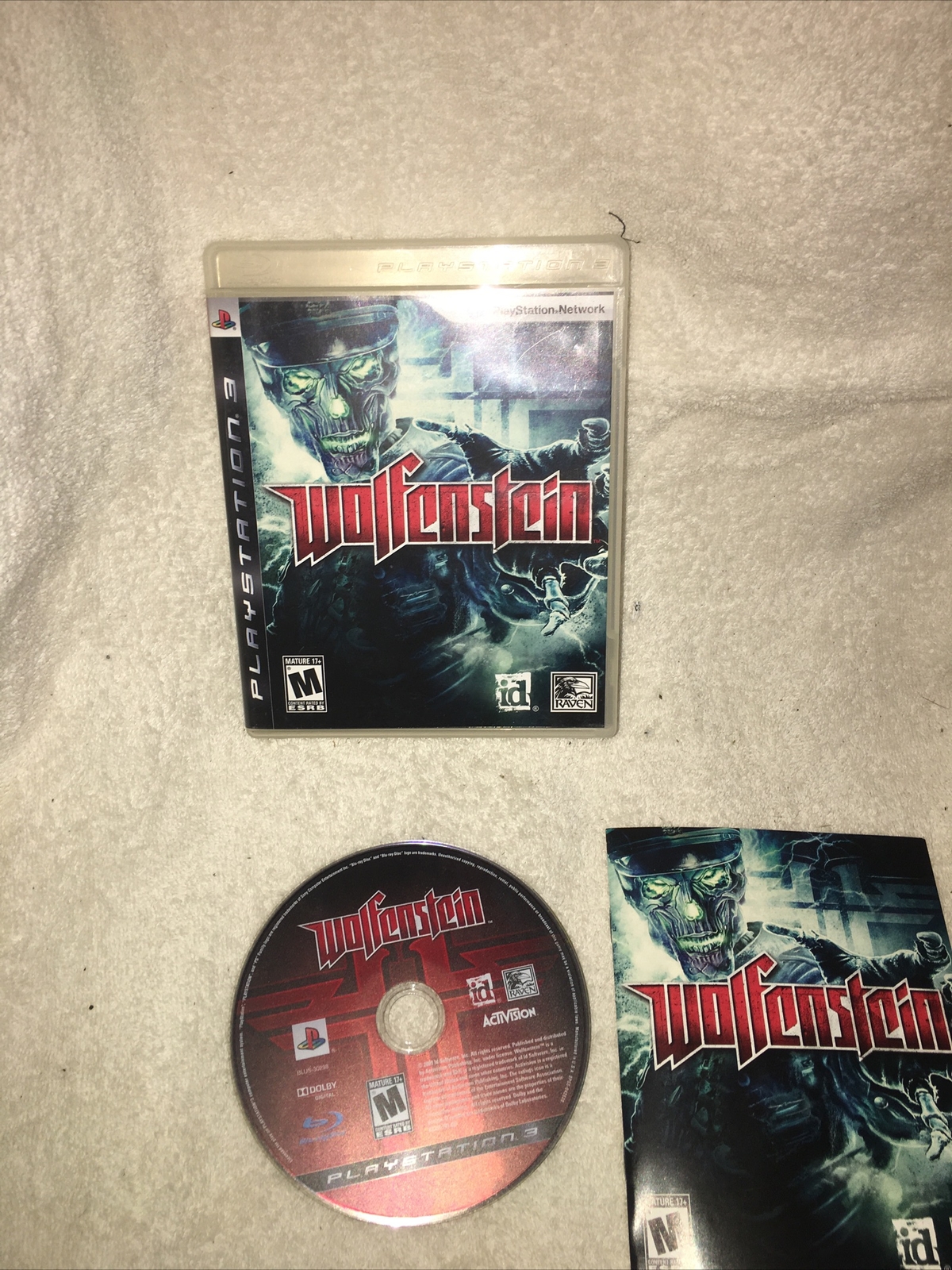 Wolfenstein (Sony PlayStation 3 PS3) Complete CIB