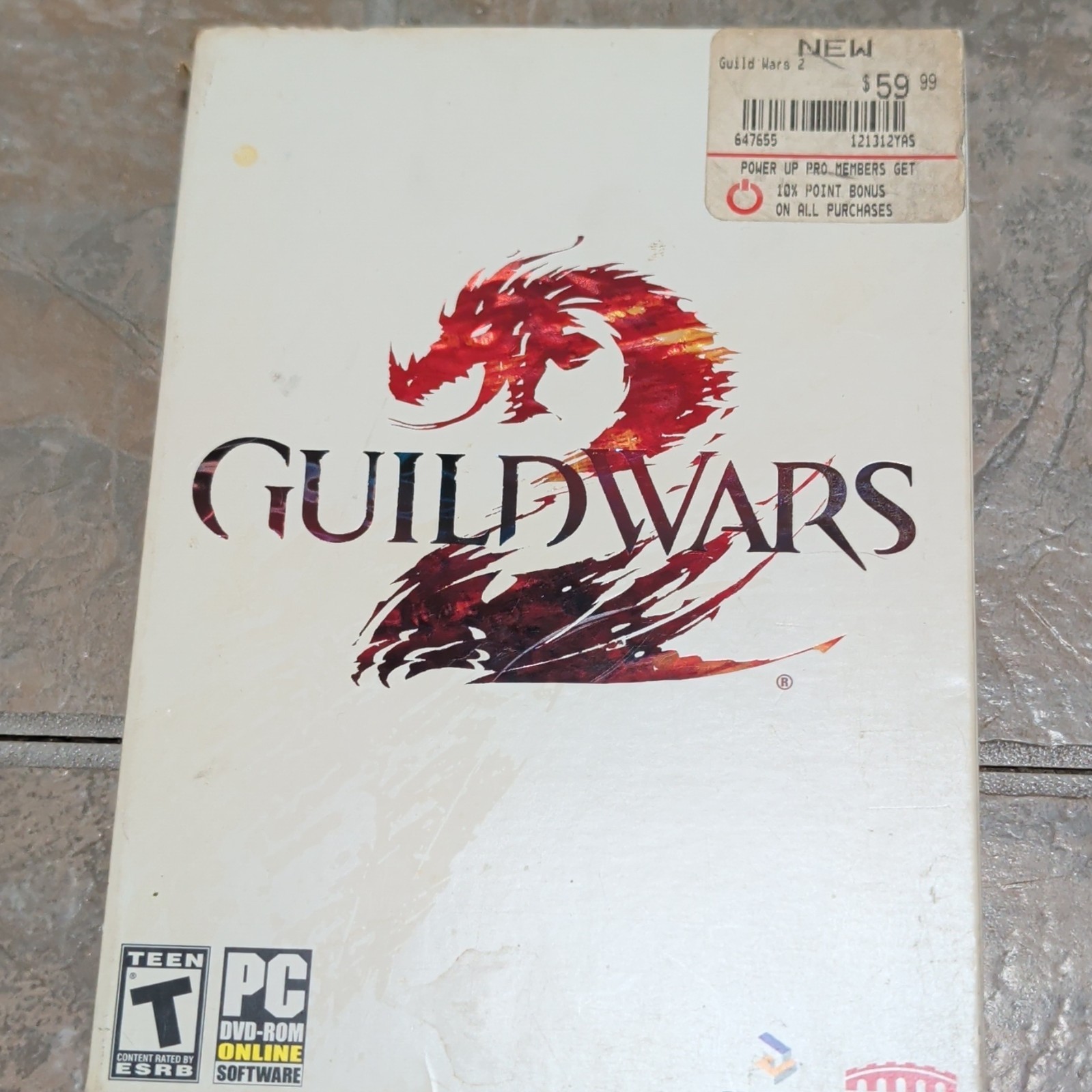 Guild Wars 2 Guild Wars Series T-Teen PC DVD-ROM Online Play