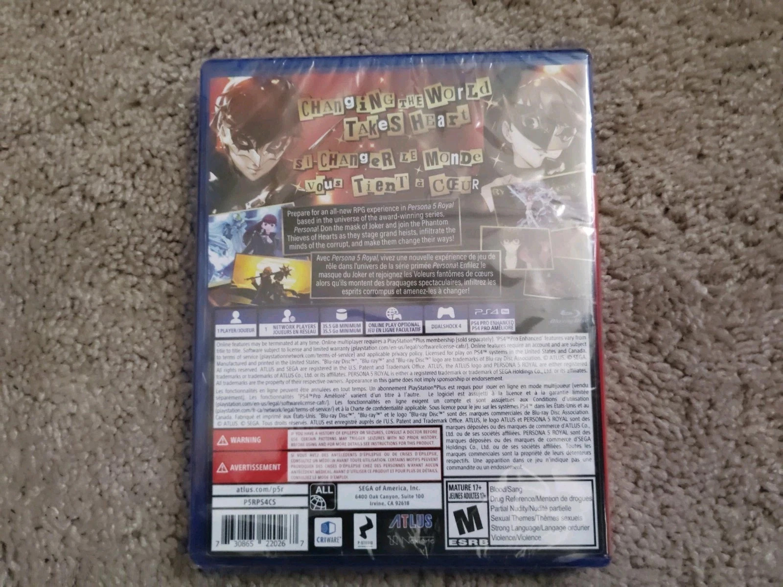 Persona 5 Royal (PlayStation 4 PS4) Brand New – Factory Sealed
