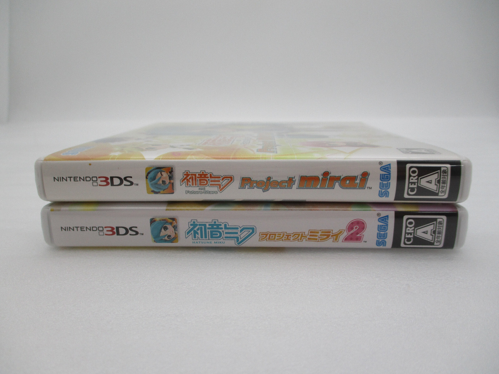 Hatsune Miku Project mirai & Project mirai 2 Nintendo 3DS Japan import VOCALOID