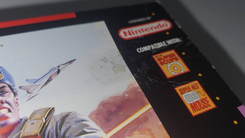 Operation Thunderbolt Super Nintendo SNES CIB