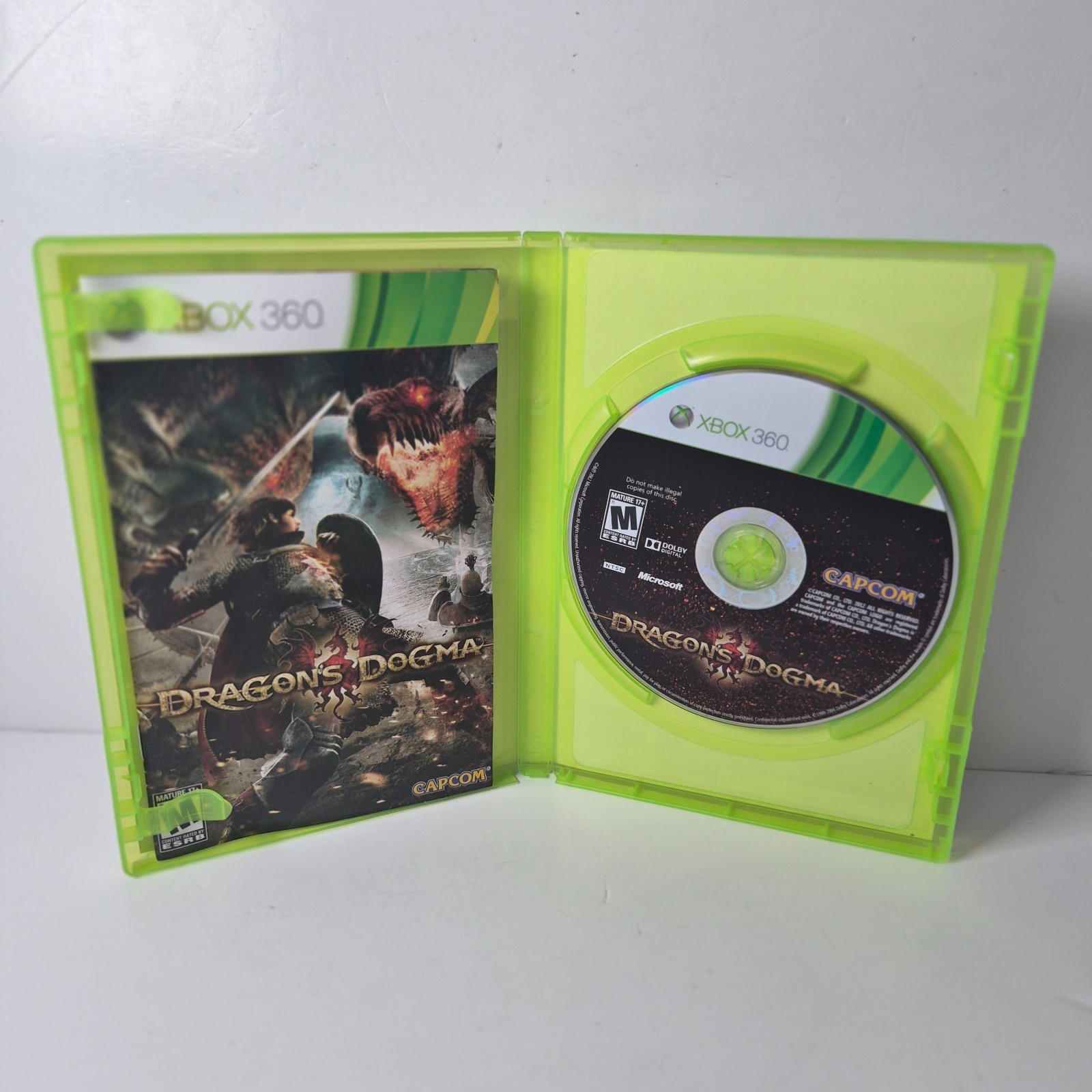 Dragon’s Dogma Xbox 360 CIB Tested w/ Case Manual