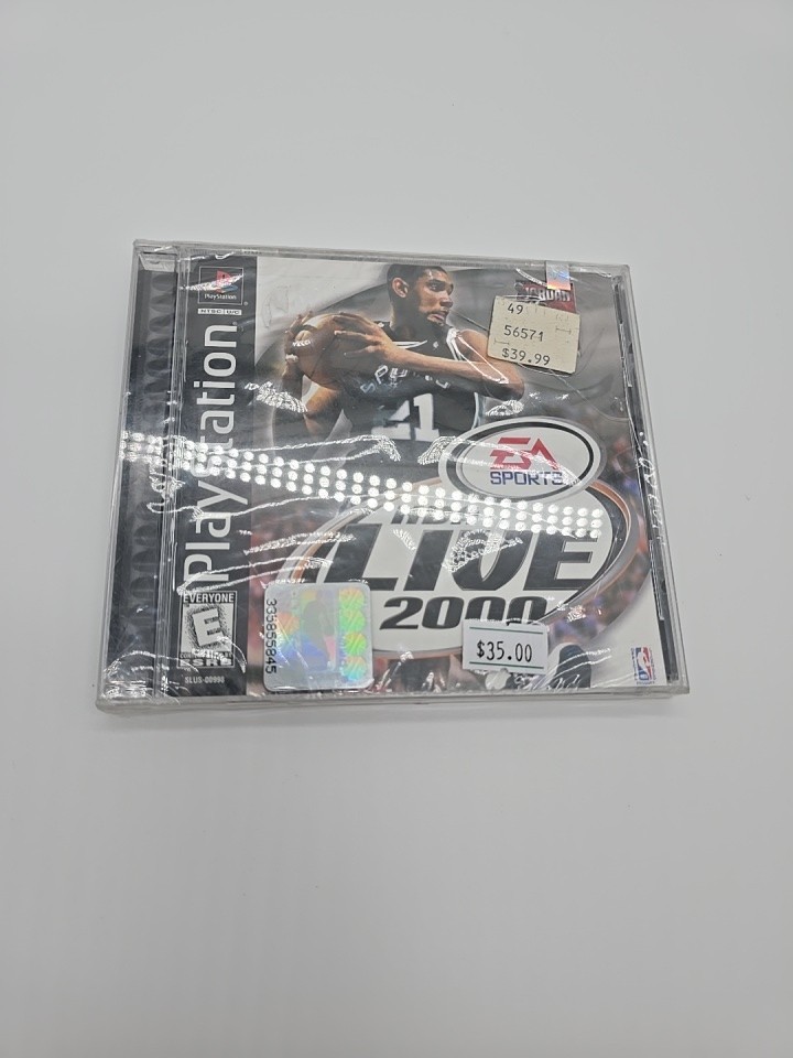 🏀 NBA Live 2000 – Sony PlayStation – Brand New – Tim Duncan – Jordan Edition 🎮