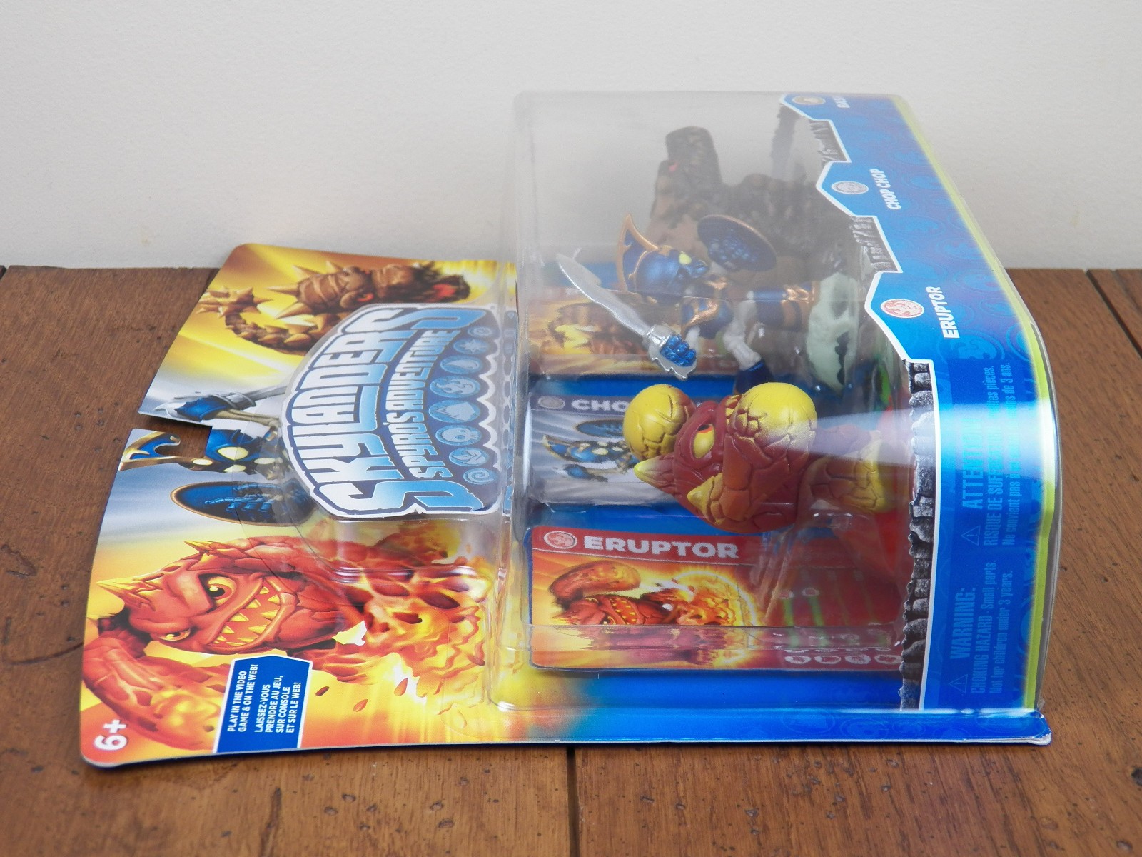 Skylanders 3-Pack Eruptor Chop Chop Bash Figures XBox PS3 Spyros Adventure *NEW*