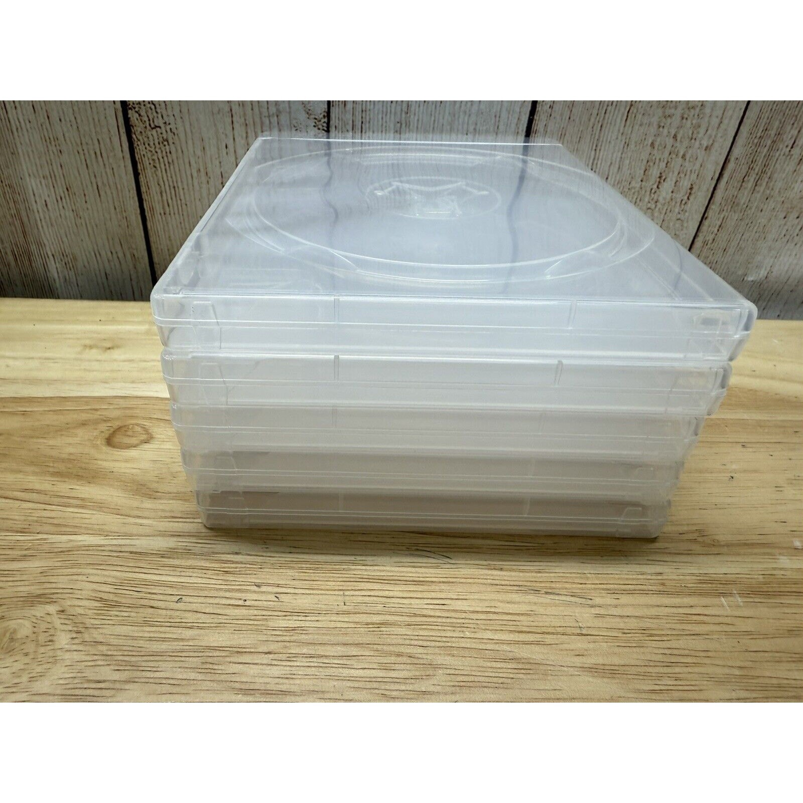 LOT OF 5 PlayStation 3 PS3 Clear Replacement Game Cases NEW 3rd Party