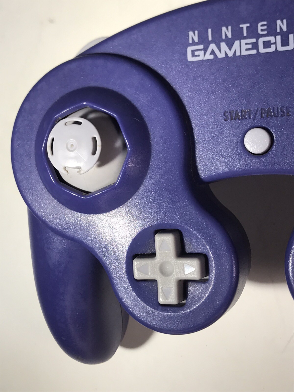 Official Nintendo GameCube Purple Indigo Controller DOL-003 OEM tested working