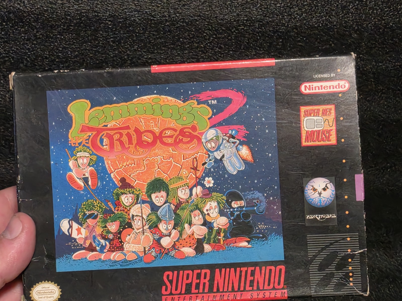 Lemmings 2: The Tribes SNES Cib Good Shape! Tested!