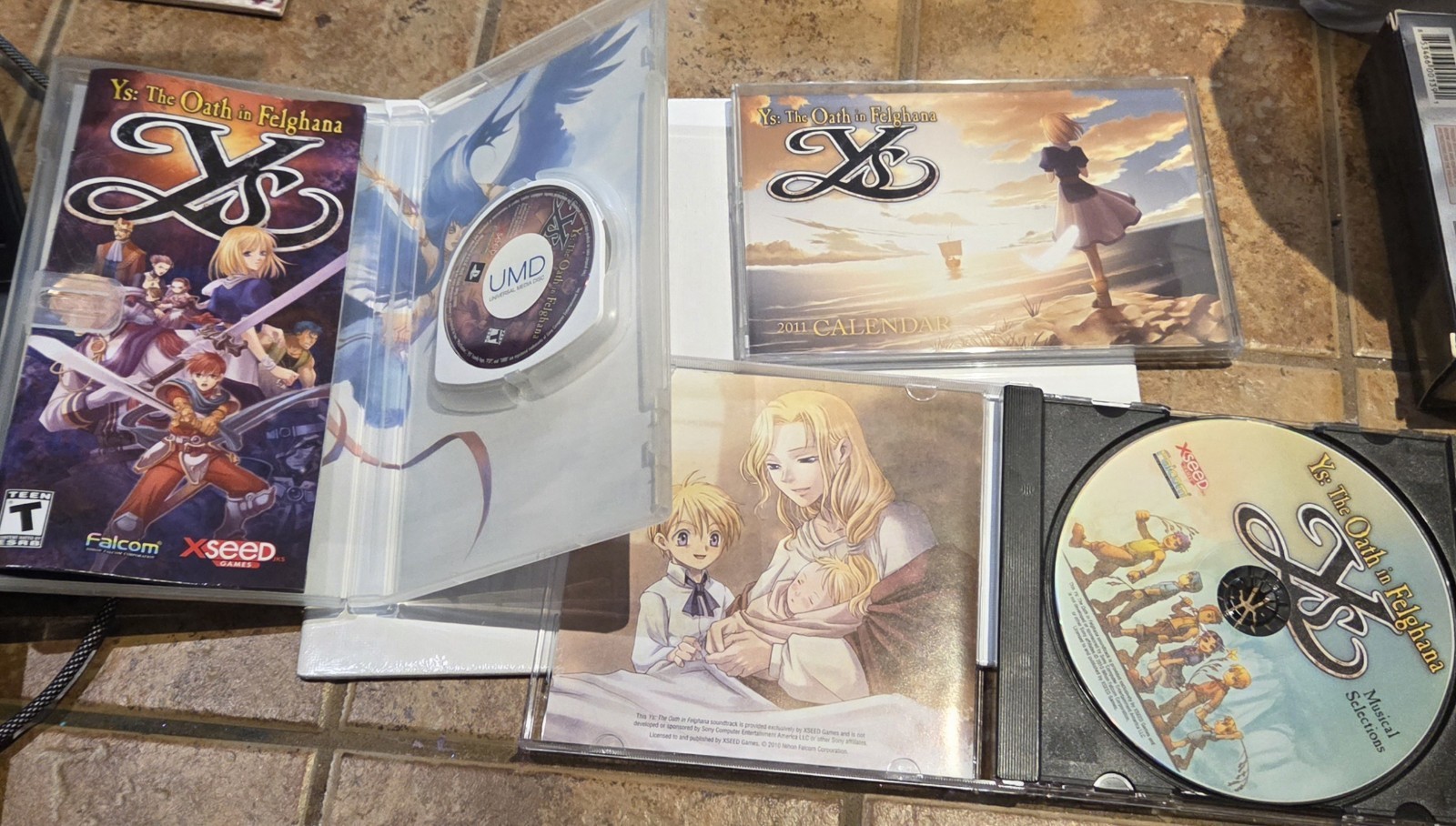 XSEED Games Ys: The Oath in Felghana Premium Edition Sony PSP T NTSC-U/C