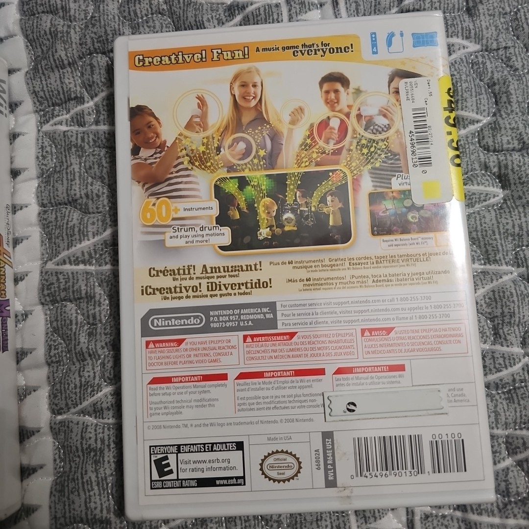 Lot Of 6 In Box Singing & Dance Themed Wii Games Popular Titles 4 Open 2 SEALED