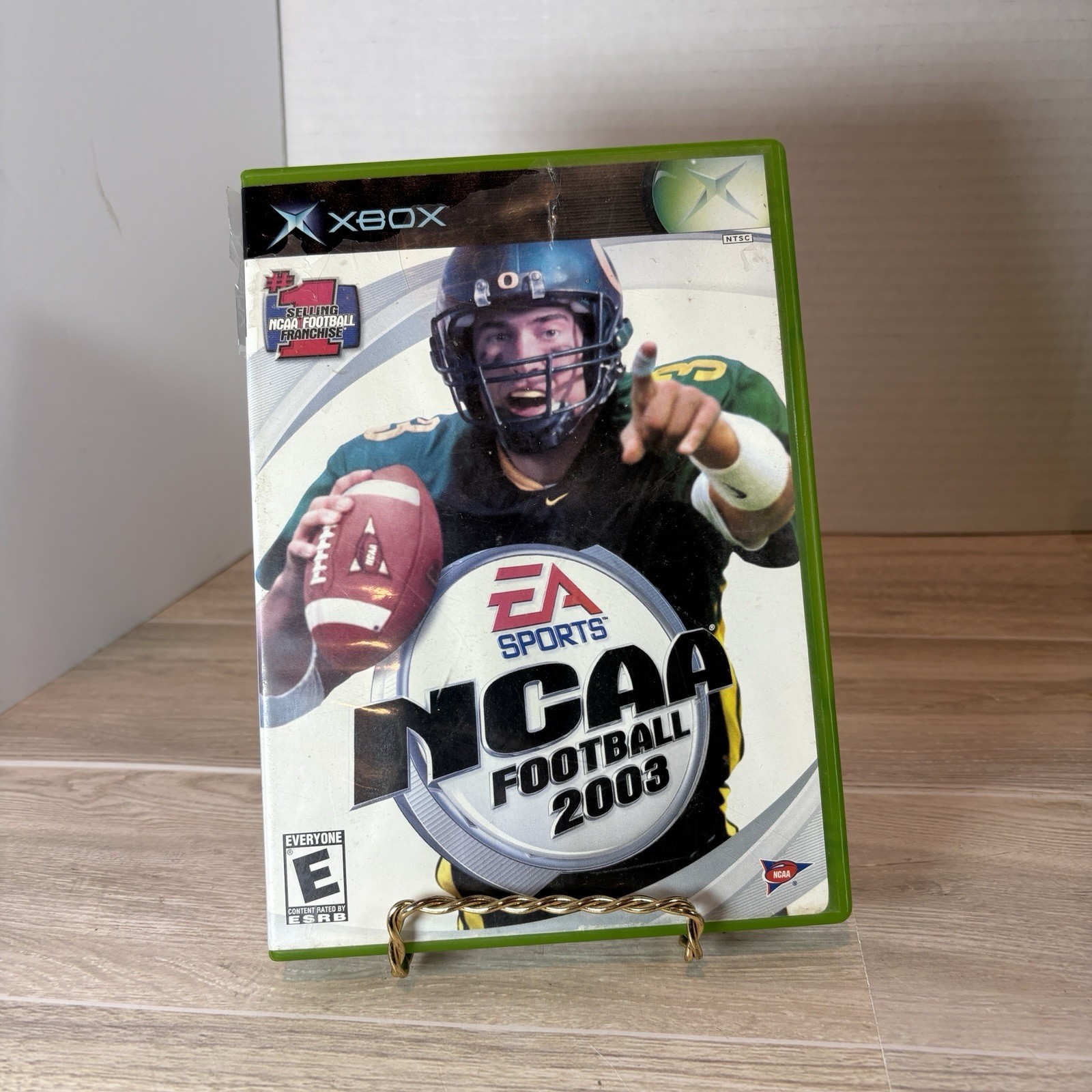 NCAA Football 2003 Xbox CIB Complete Tested Cleaned Authentic College Game