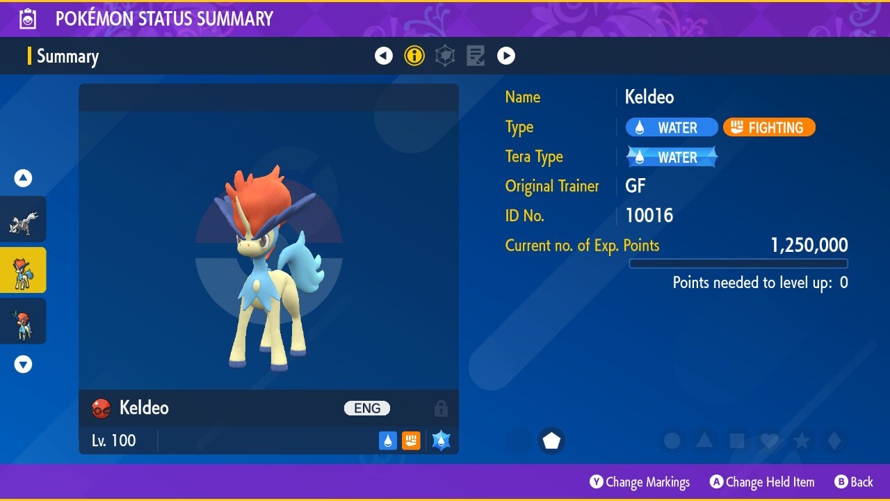 Keldeo Event 💜 GameFreak 20th Anniversary Event 💜 Pokémon Scarlet & Violet
