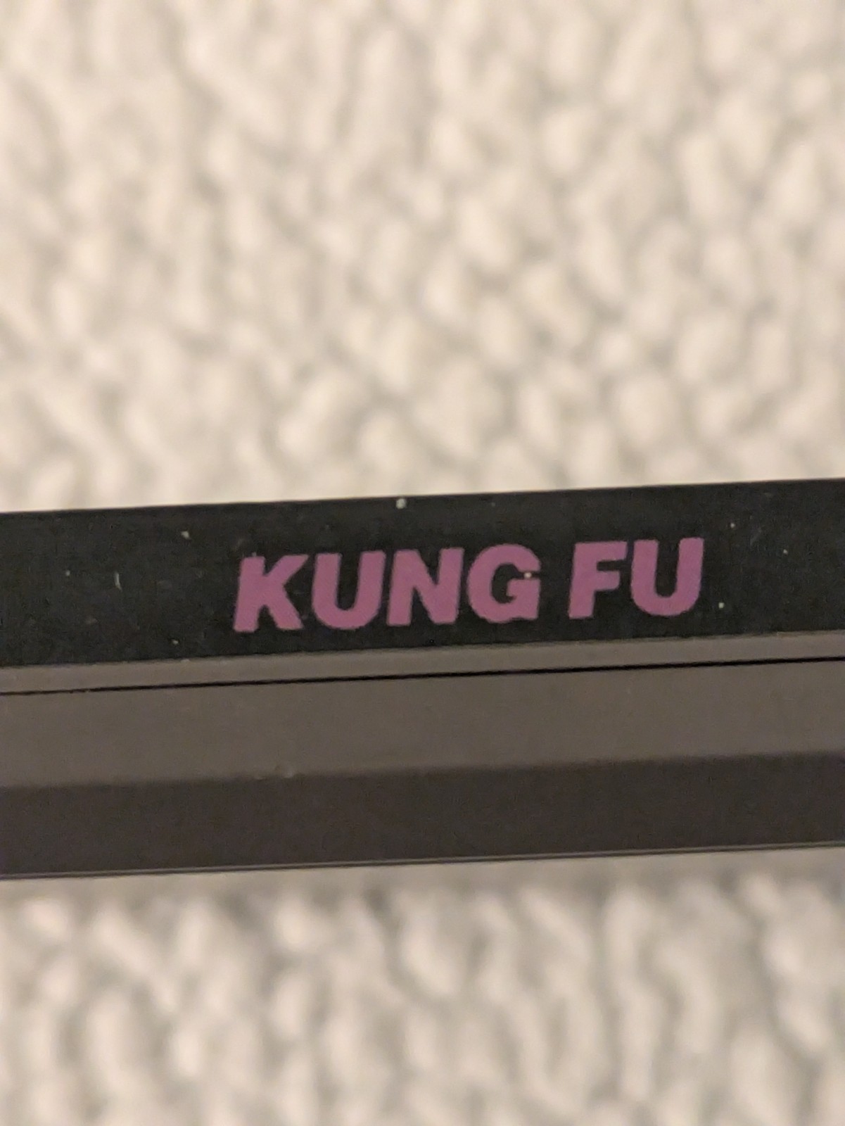 VTG NINTENDO NES KUNG FU GAME CARTRIDGE 5 SCREW 1984 Tested