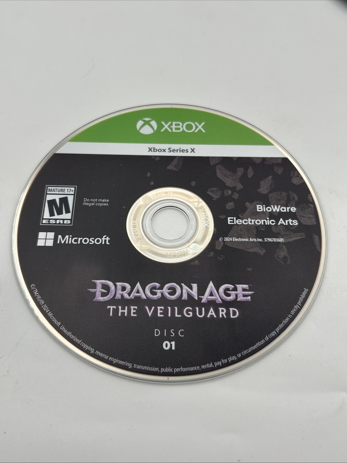 Dragon Age: The Veilguard Deluxe Edition (Xbox Series X) CIB Complete w/ Case