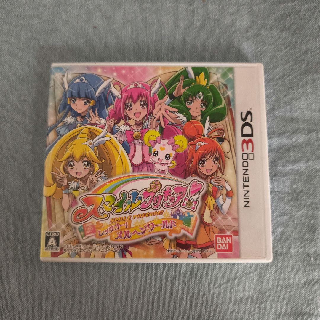 Smile Precure Let’s Go Fairy Tale World Nintendo DS Video Game from Japan used