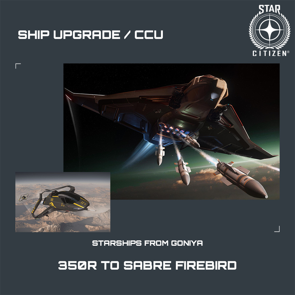 STAR CITIZEN – AEGIS SABRE FIREBIRD UPGRADE – (CCU)