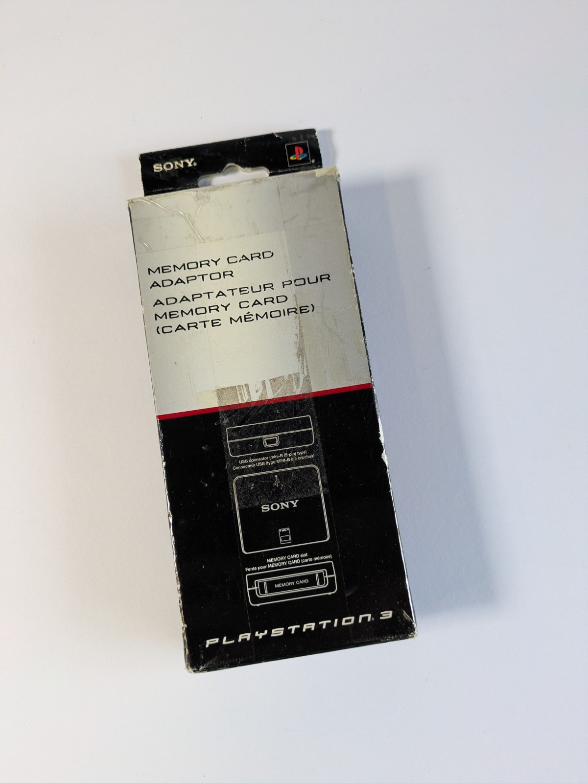 PS3 Memory Card Adapter PlayStation 3 Sony PS1/PS2 Data Transfer 98042