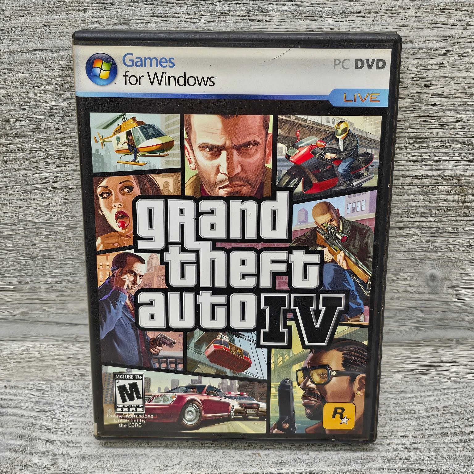 Grand Theft Auto IV Windows PC No Product Key Untested No Scratches