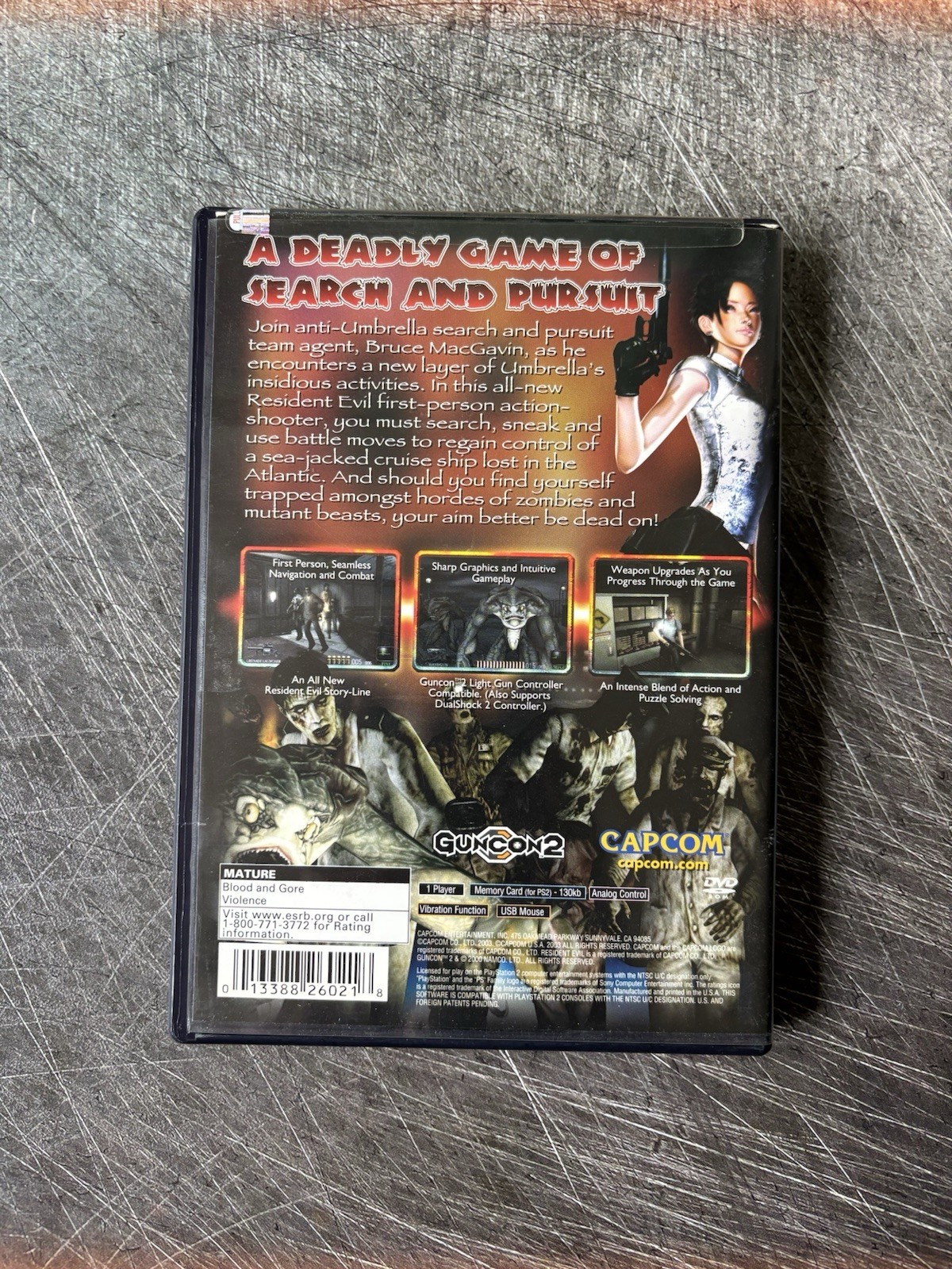 Resident Evil: Dead Aim (Sony PlayStation 2, 2003)