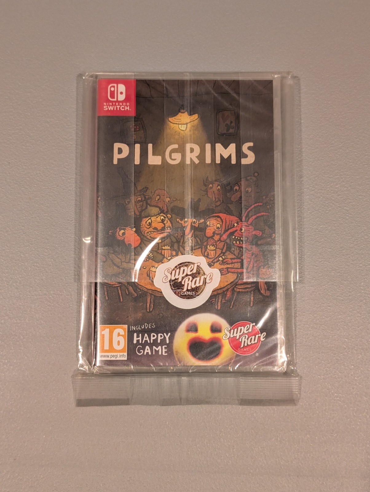 Pilgrims/ Happy Game – Super Rare Games #93 – Sealed – Pilgrims Cover