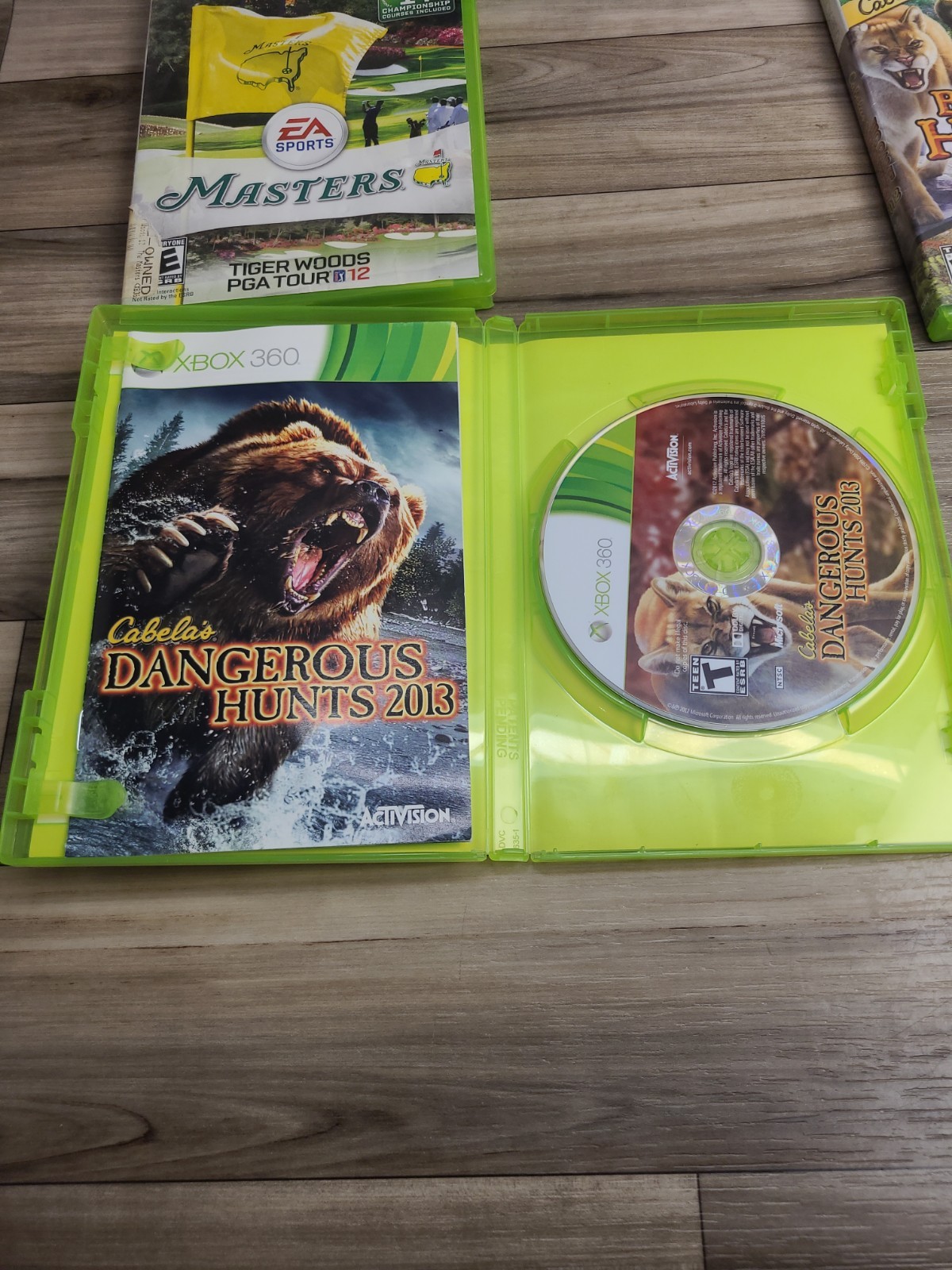 Lot If 10 Xbox 360 Games Civilization Revolution Stat Wars Cabelas Masters
