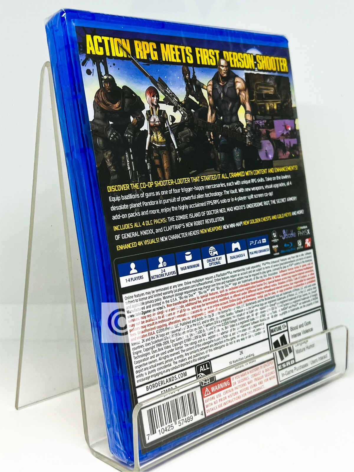 Borderlands Bundle w/ 3 games – PS4 – US Version | Brand New | Factory Sealed