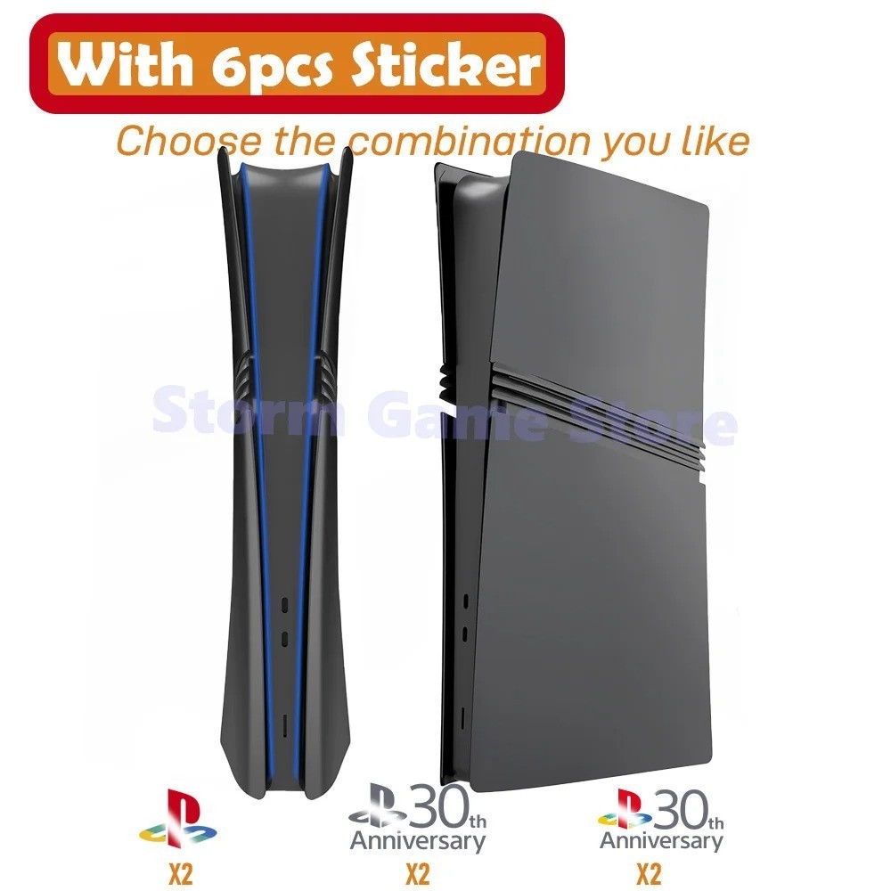 PS5 PRO Disc/Digital FacePlate Cover PlayStation 5 Replacement 30th Anniversary