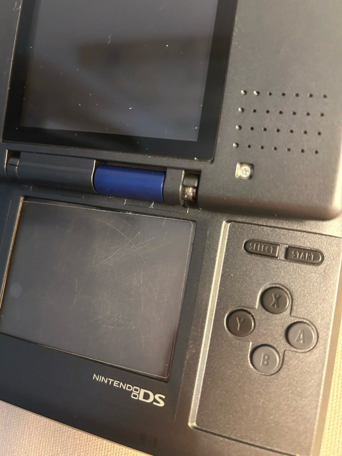 Nintendo DS Original Model NTR-001 Gray Console Only w/power cord (READ DESC.)