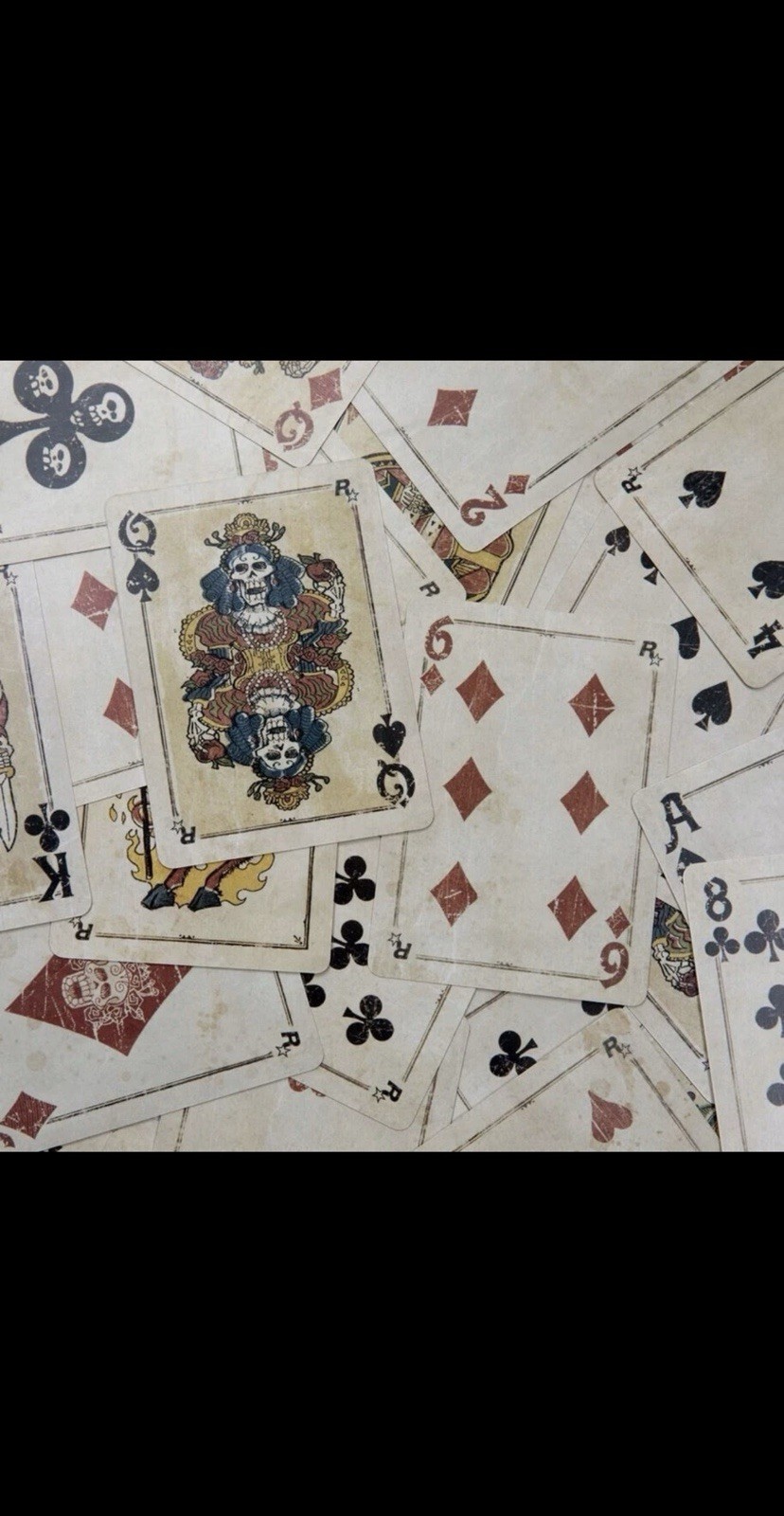 Red Dead Redemption Promotional Playing Cards | Rockstar Games | NEW and SEALED