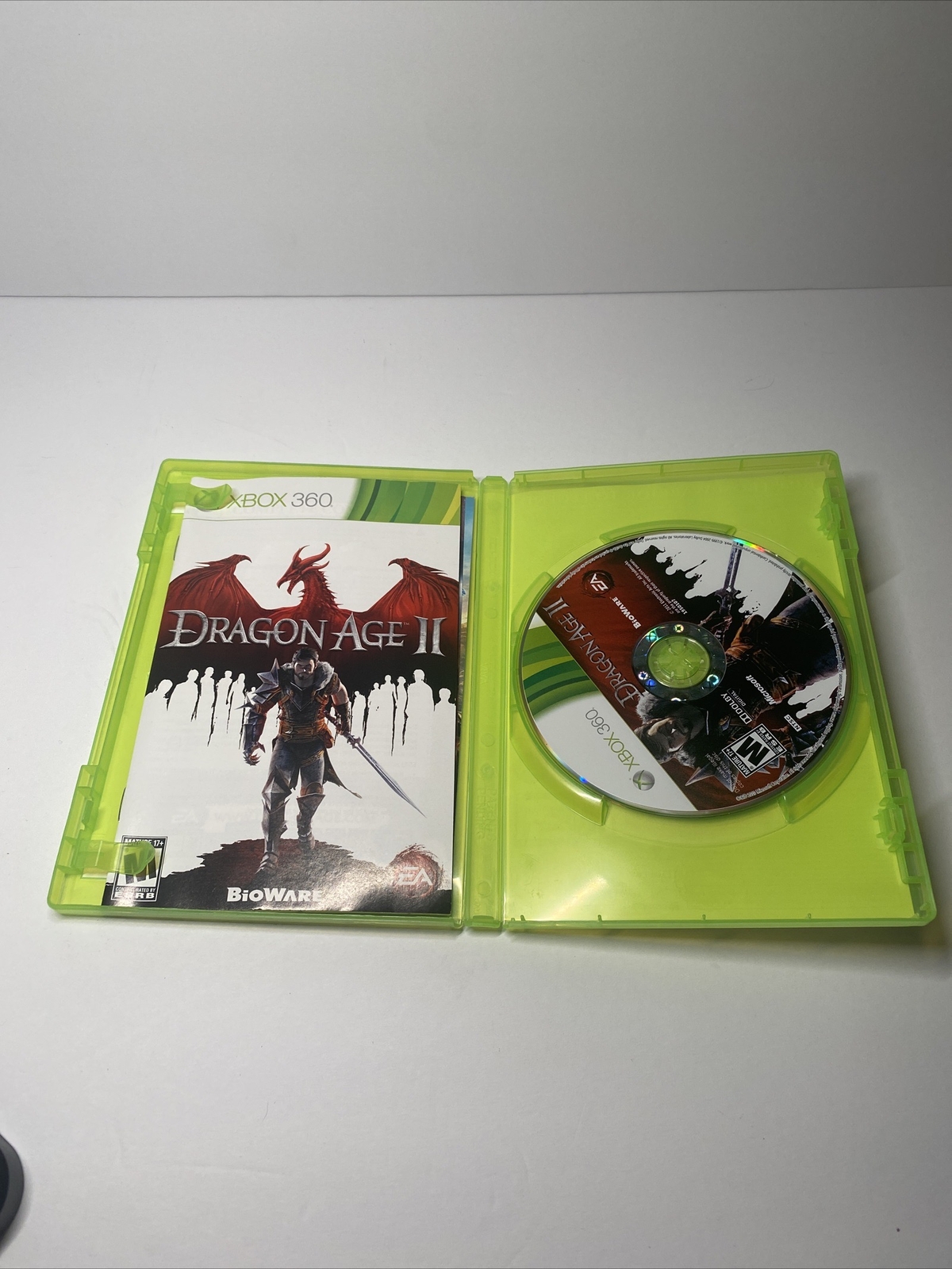 Dragon Age II Xbox 360 CIB With Manual
