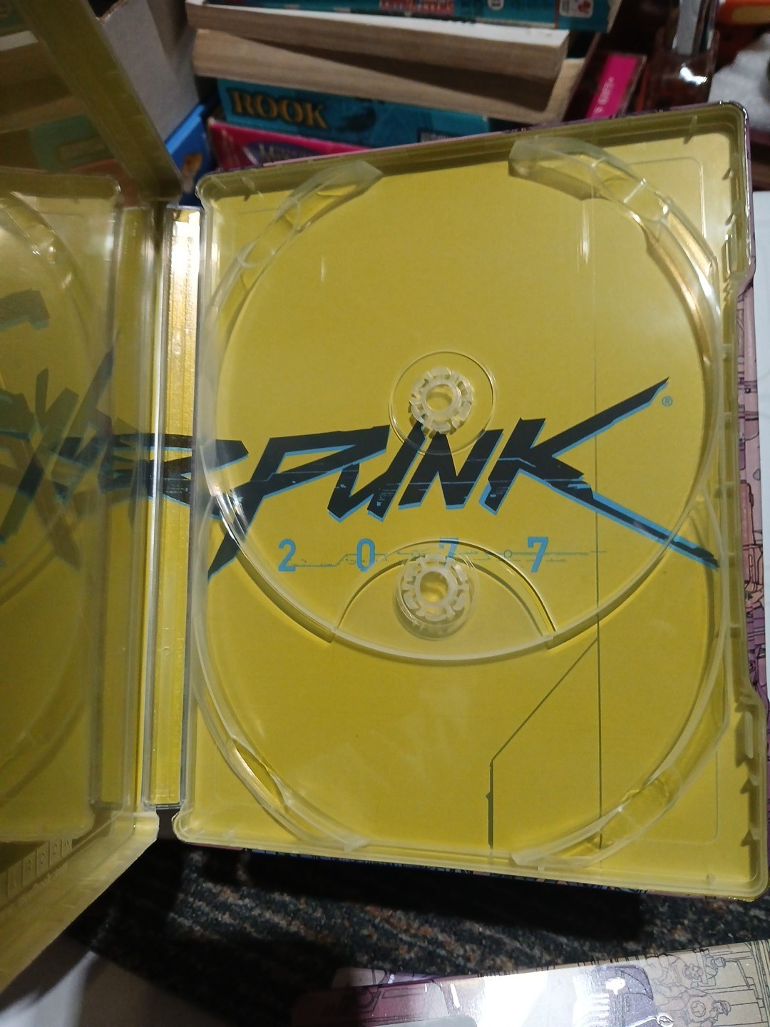 Set Of 3 Steelbook Cases For Cyberpunk 2077 Tyger Claws Valentinos Voodoo Boys