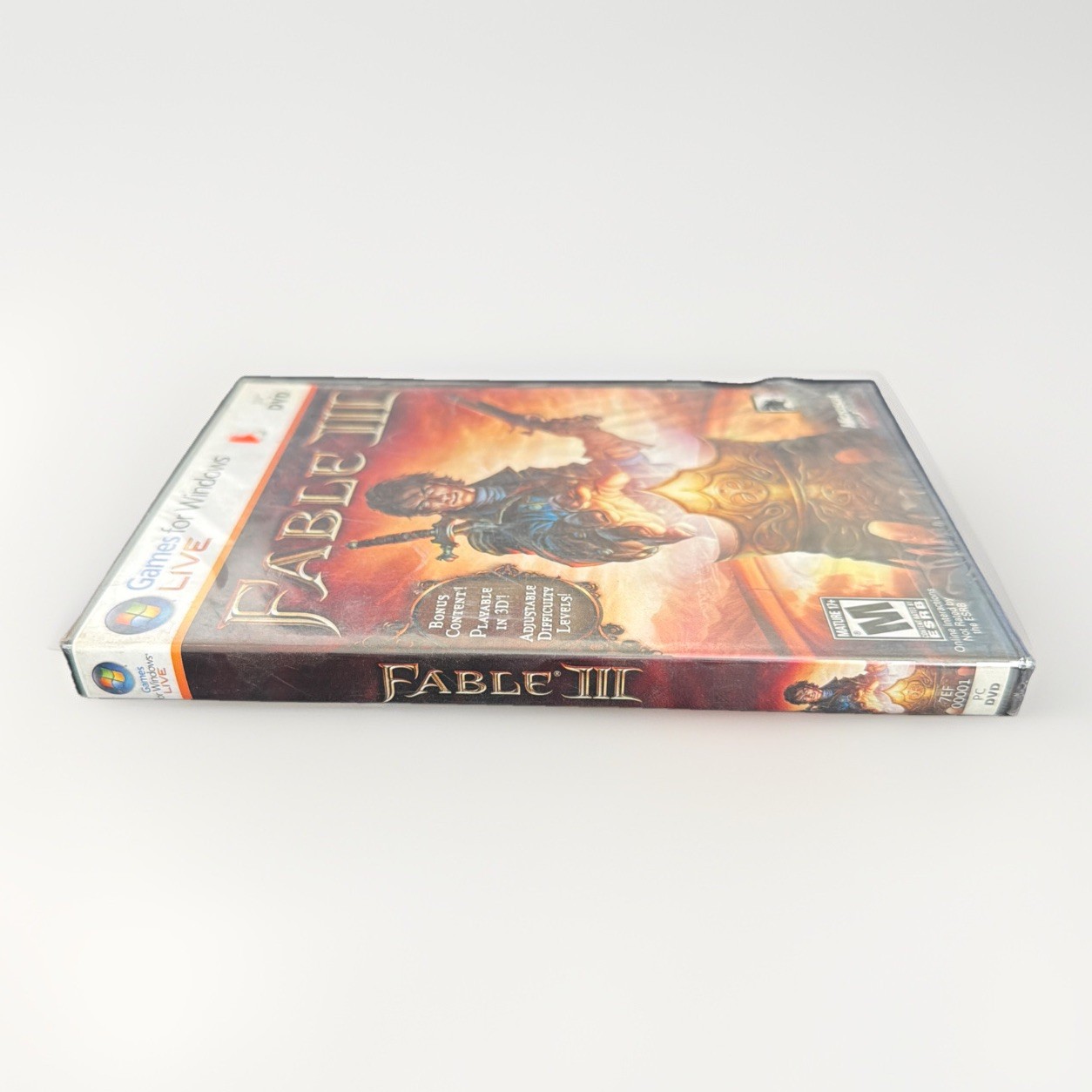 Fable III (3) PC/Games for Windows Live 2011 Brand New Factory Sealed