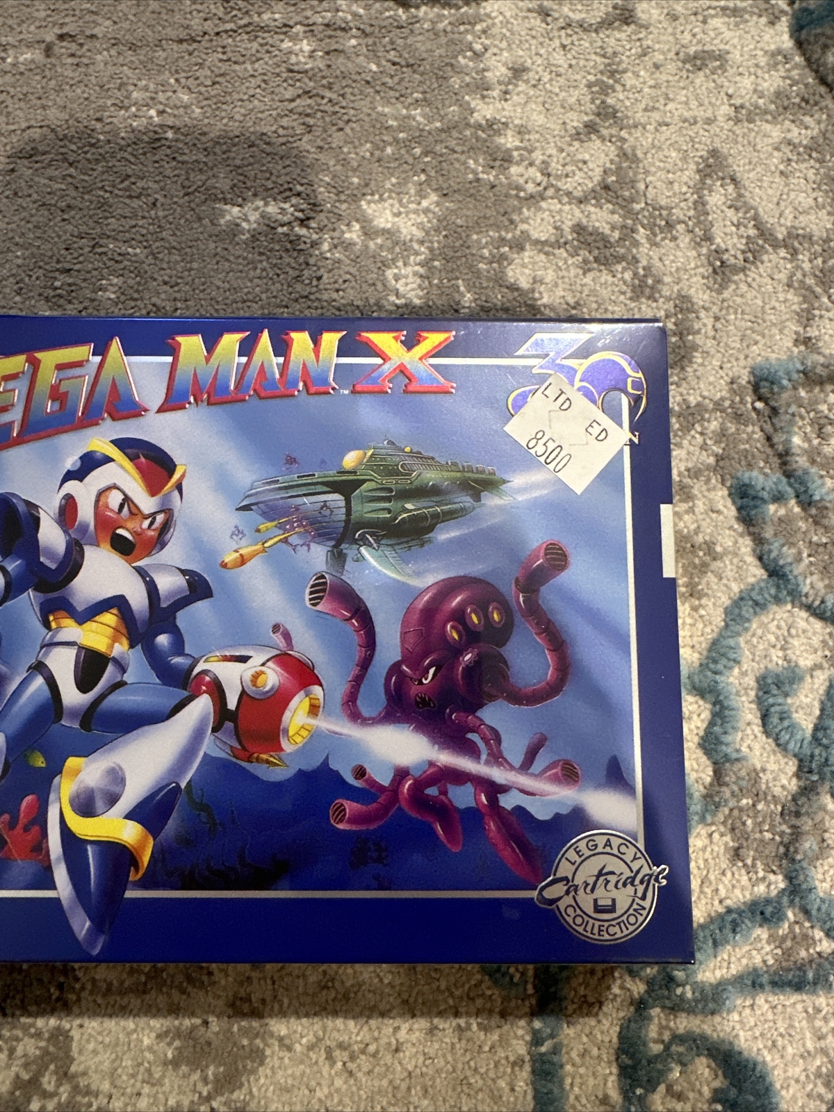 NEW/SEALED Mega Man X 30th Anniversary iam8bit Legacy Collection Cartridge SNES