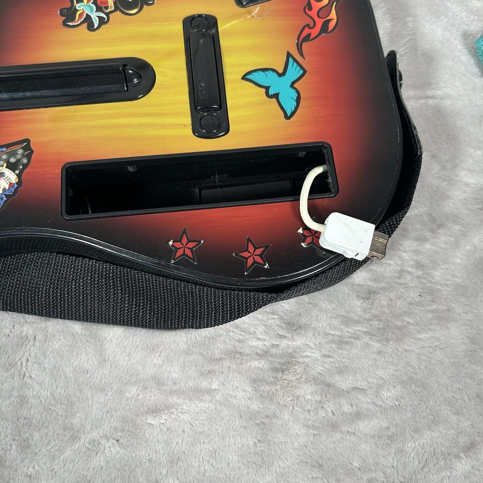 RedOctane Nintendo Wii Guitar Hero World Tour Sunburst Guitar w/ Strap 95455.805