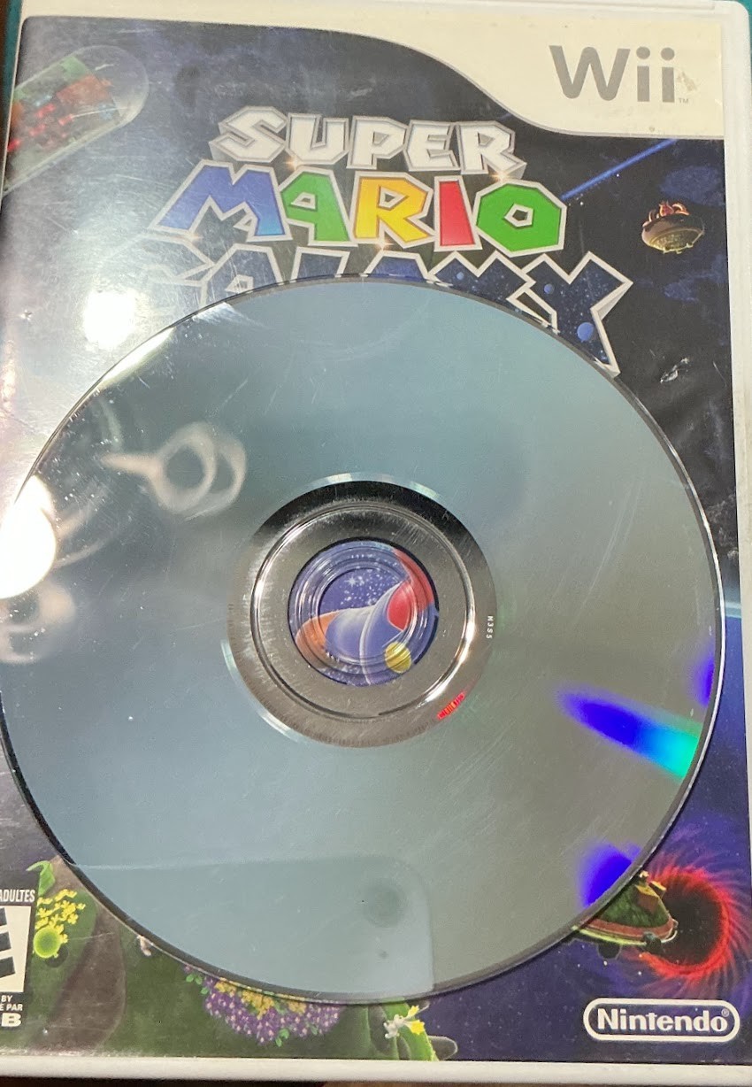 Super Mario Galaxy (Nintendo Wii, 2007) CIB Compete In Box Tested & Working!