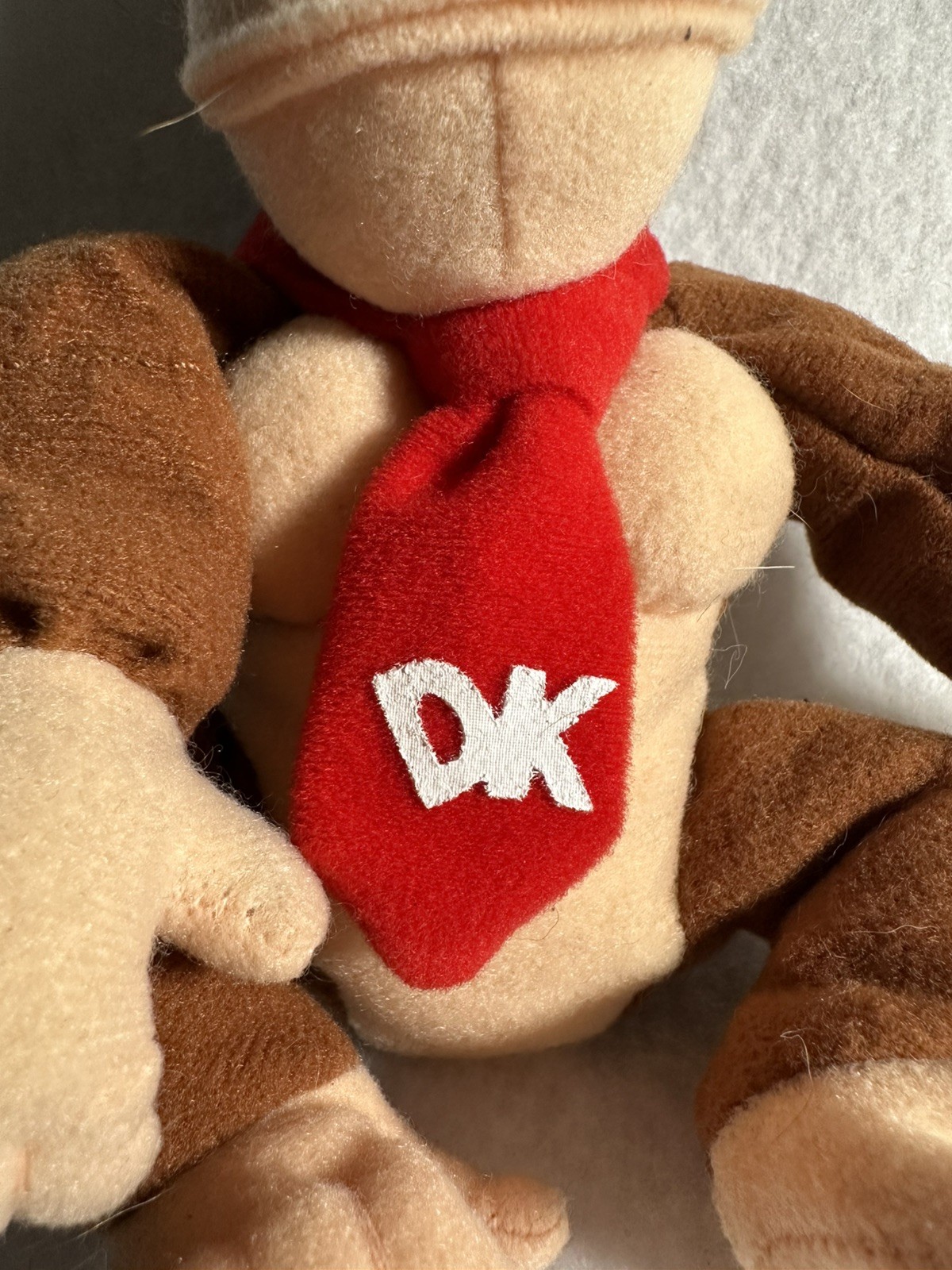 Vintage Nintendo 64 Donkey Kong Beanbag Plush + Hang & Tush Tag (BD&A, 1997)