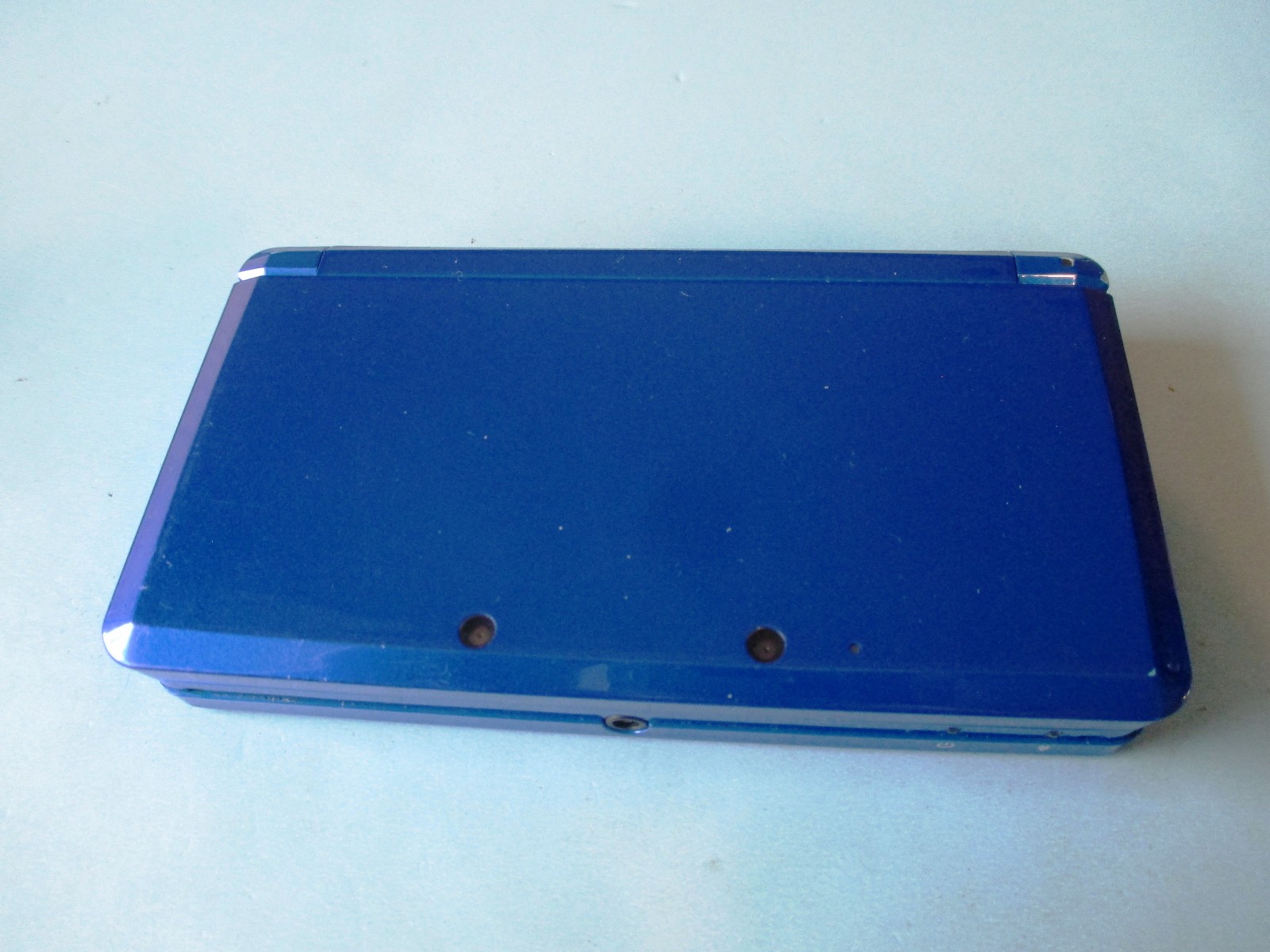 Nintendo 3DS Luigi’s Mansion: Dark Moon Cobalt Blue System w/Charger FREE Ship!