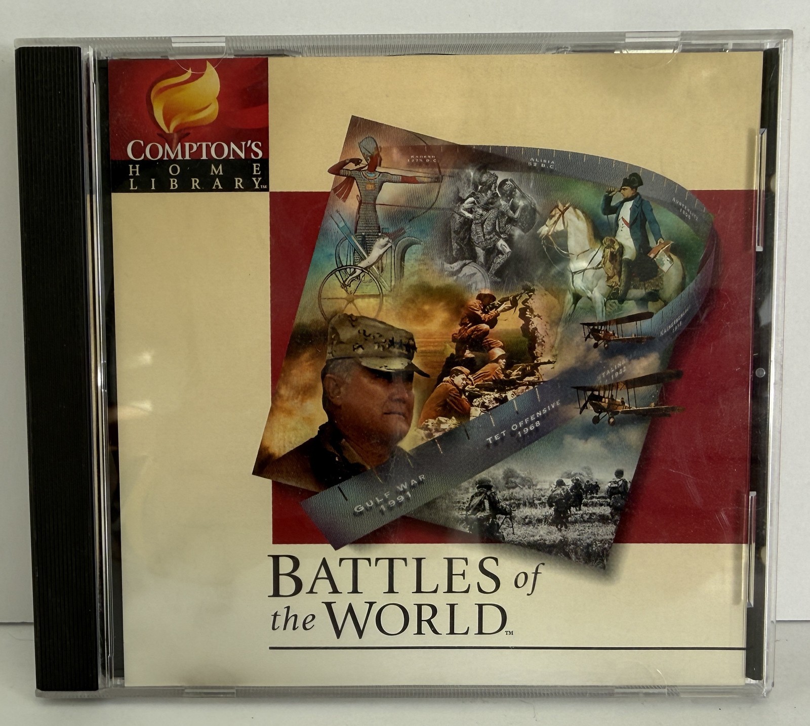 Battles of the World – Compton’s Home Library Interactive History PC CD Game 96